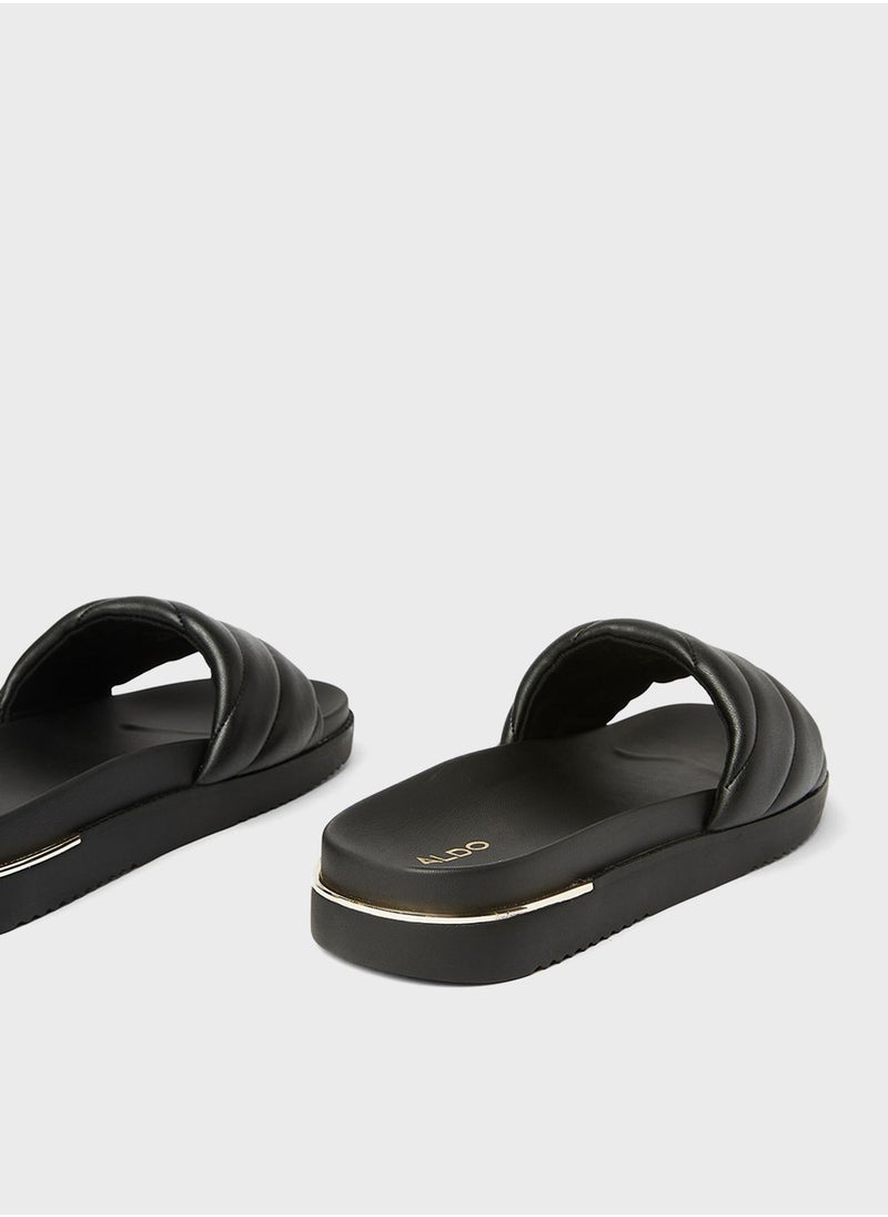 ALDO - Acaswen Quilted Slip Ons - Image 1
