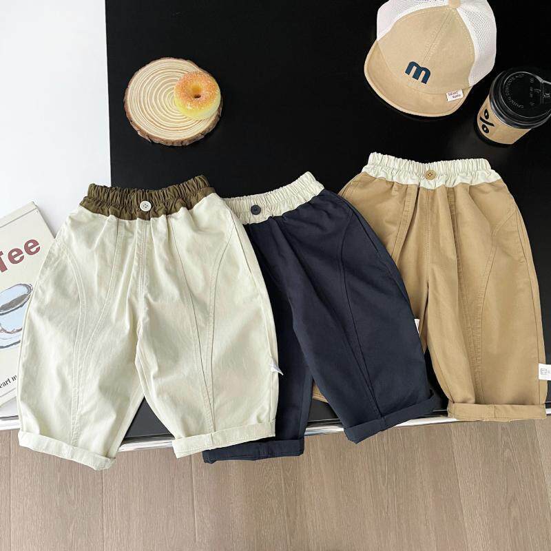 Versatile Baby Kids Solid Straight Pants 2026 Spring/Autumn - Image 2