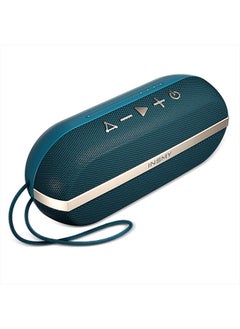 Portable Bluetooth Speakers, IPX7 Waterproof Floating 20W Wireless Speaker Loud Sound Rich Bass, Stereo Pairing Max 40W, 24 Hours Bluetooth 5.0 Built-in Mic for Outdoors Camping Pool (Blue)