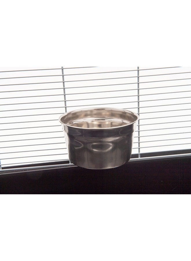 ليكسيت أوعية قفص ليكسيت سريعة القفل للحيوانات الصغيرة والطيور. (٢٠ أونصة، من الفولاذ المقاوم للصدأ) - Image 3