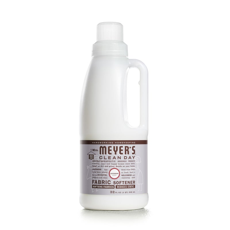 MRS MEYERS CLEAN DAY Liquid Fabric Softener Infused with Essential Oils Paraben Free Lavender 32 oz 32 Loads