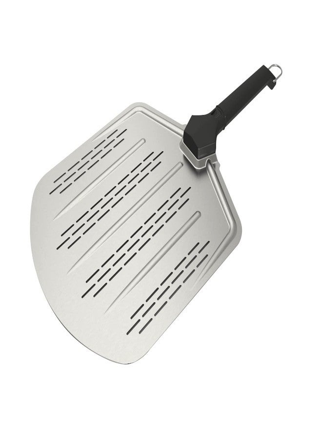 Witt 14"/36CM Perforated Pizza Peel - Ultra Thin Aluminum Peel for Retrieving Pizzas from The Pizza Oven with Ease - Image 5