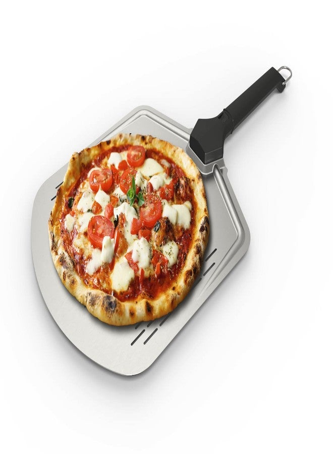 Witt 14"/36CM Perforated Pizza Peel - Ultra Thin Aluminum Peel for Retrieving Pizzas from The Pizza Oven with Ease - Image 1
