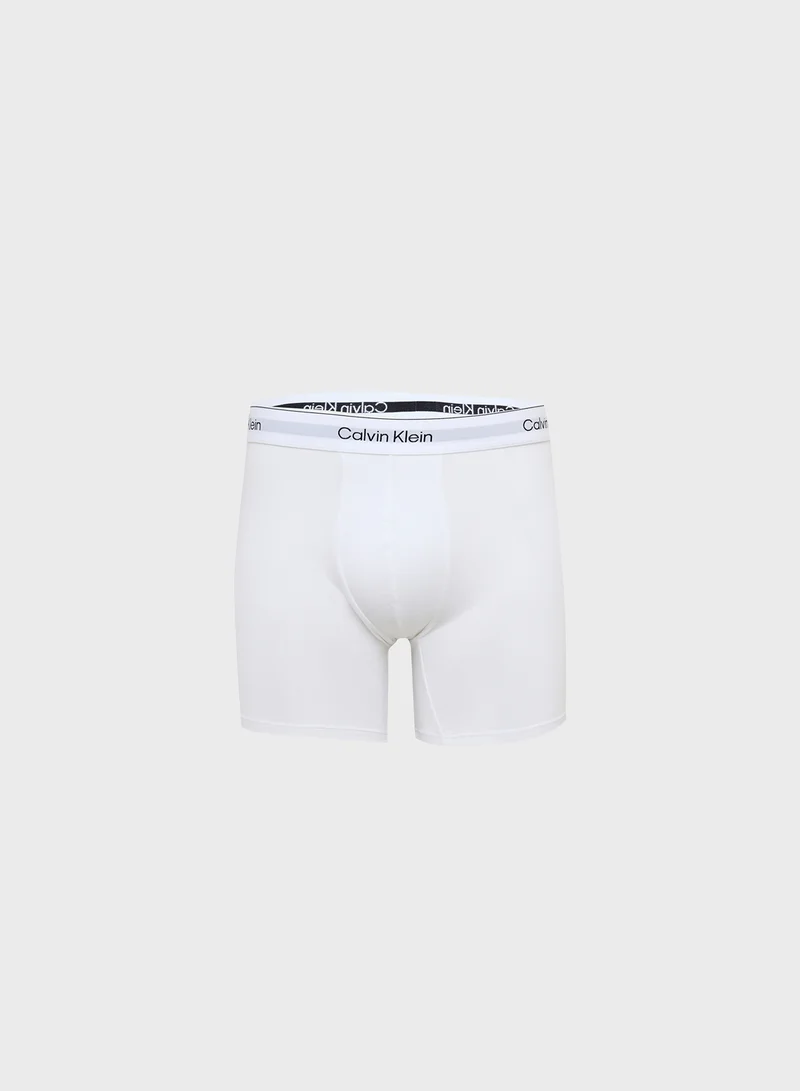 كالفن كلاين Icon Cotton Stretch Boxer Brief - 3 Pack