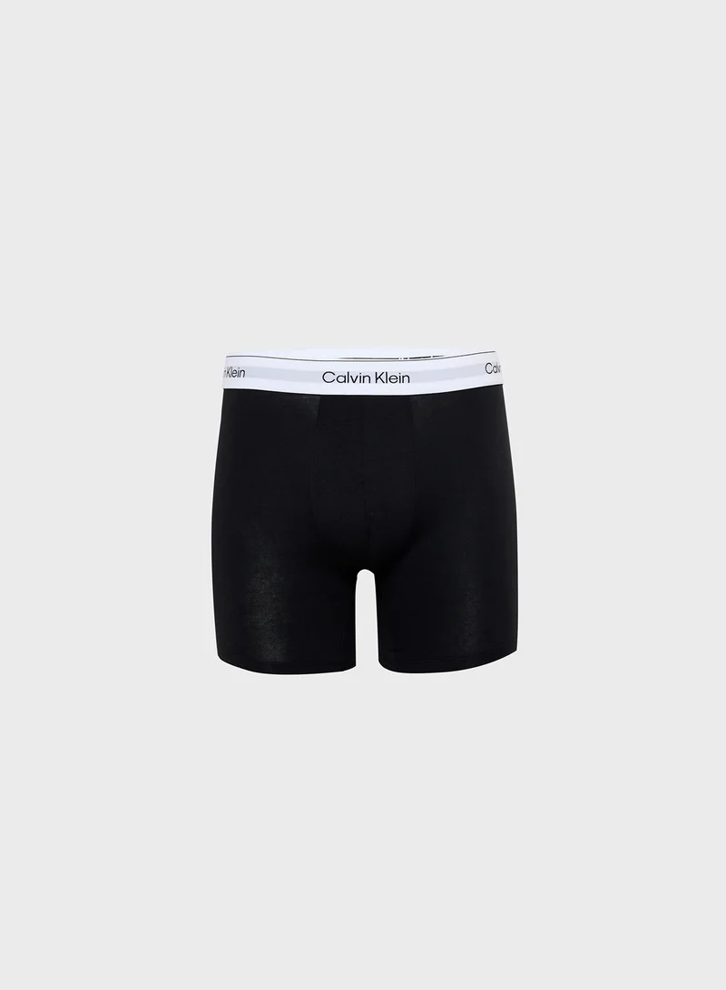 كالفن كلاين Icon Cotton Stretch Boxer Brief - 3 Pack