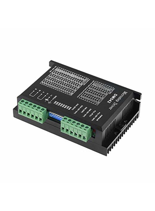 POLISI3D CNC Digital Microstep driver DM542 Stepper Motor Controller 2-phase Digital Stepper Motor Driver 20-50V DC Max 4.2A for Nema 17, Nema 23 and Nema 34 series stepper motor, Replace M542 M542H - Image 3