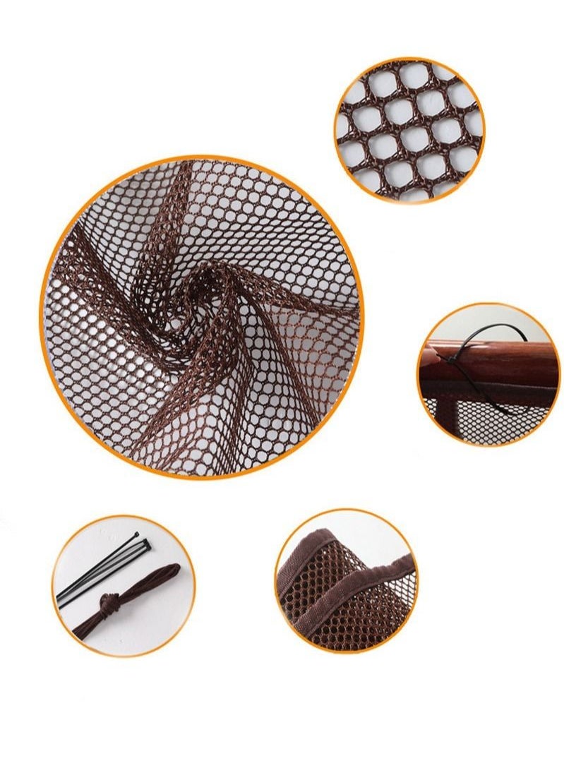 Aikanbo - Infant Child Safety Net 2M Thickened Durable Stair Protection Safety Rope Net Balcony Indoor Railing Protection Net - Image 1