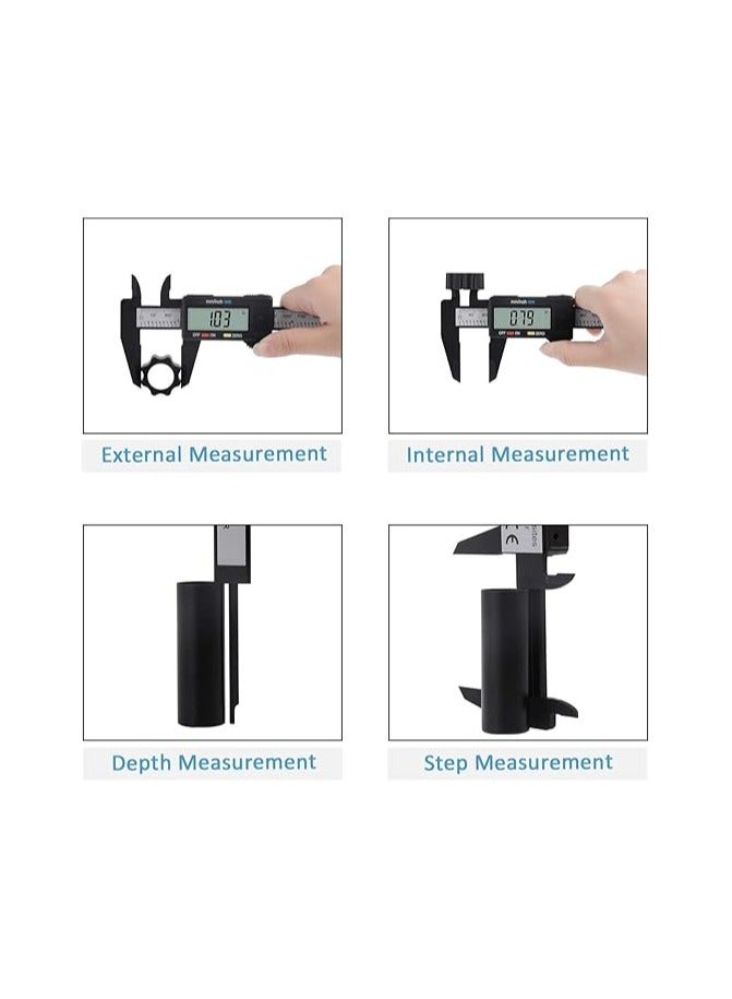 Halamine Electric Measuring Tool,Digital Vernier Caliper Suitable for Daily and Professional Use - Image 4