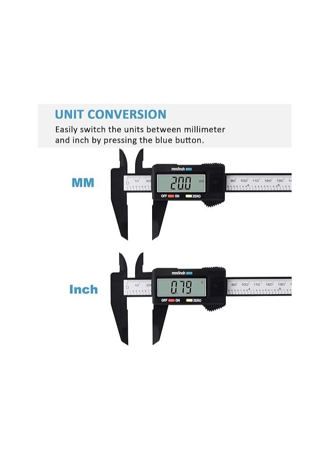Halamine Electric Measuring Tool,Digital Vernier Caliper Suitable for Daily and Professional Use - Image 3