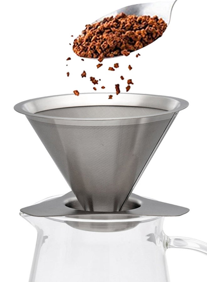 DPT Specialized Pot for Preparing coffee, Coffee pot, Transparent , capacity 600 ml - Image 4