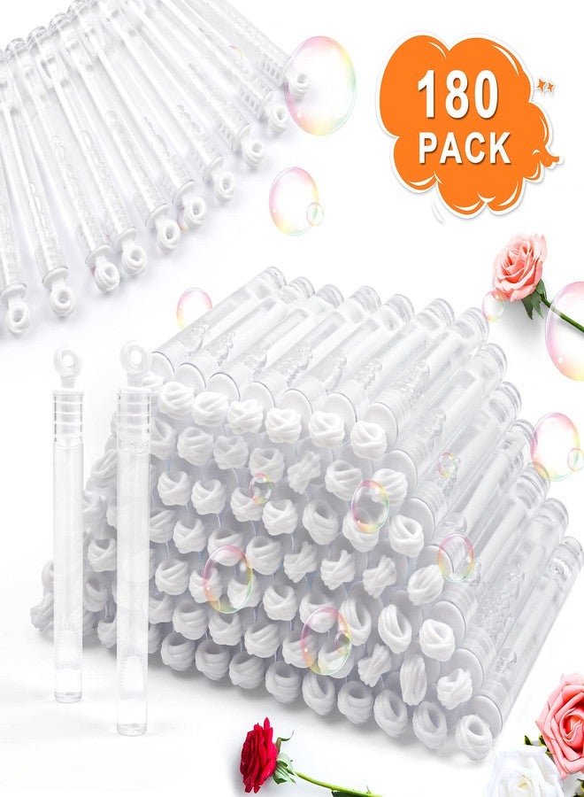 Inscraft 180 Pack Bubble Wands Bulk, Party Favors for Weddings, Anniversaries, Celebrations, Graduation, Birthday, Summer Toys for Kids Adults by Inscraft - Image 2