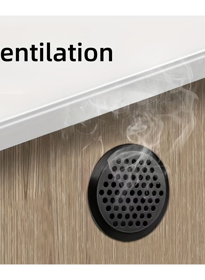 35 نموذج من مشابك التهوية المعدنية، 10 قطع من أغطية شبكة تبديد الحرارة للأثاث وخزانة الملابس - Image 5