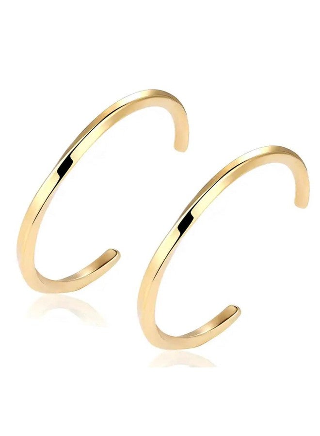 Amaal Bracelet for Men girls women boyfriend gents Fashion gold Bracelet for Boys combo Stainless Steel stylish golden 2 hand cuff Kada for men Cuff accessories mens Bracelets adjustable A473 - Image 1
