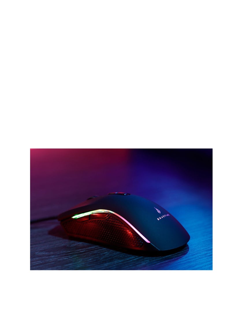 SureFire Hawk Claw Gaming 7-Button Mouse with RGB