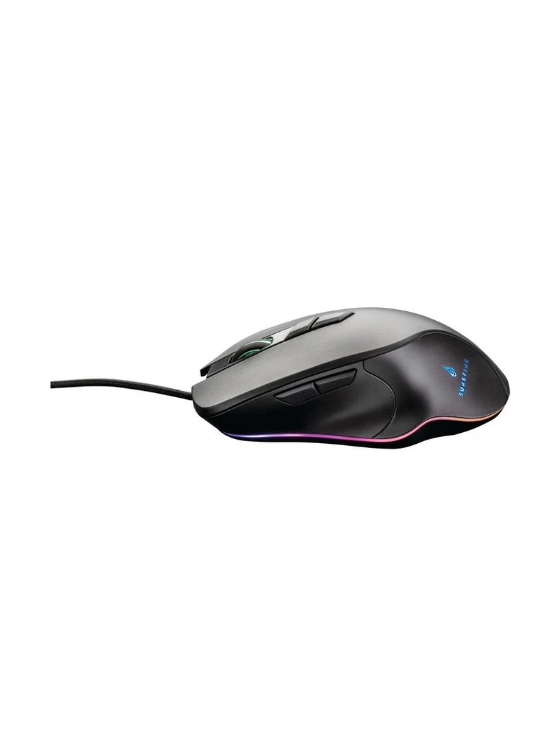 SureFire Hawk Claw Gaming 7-Button Mouse with RGB