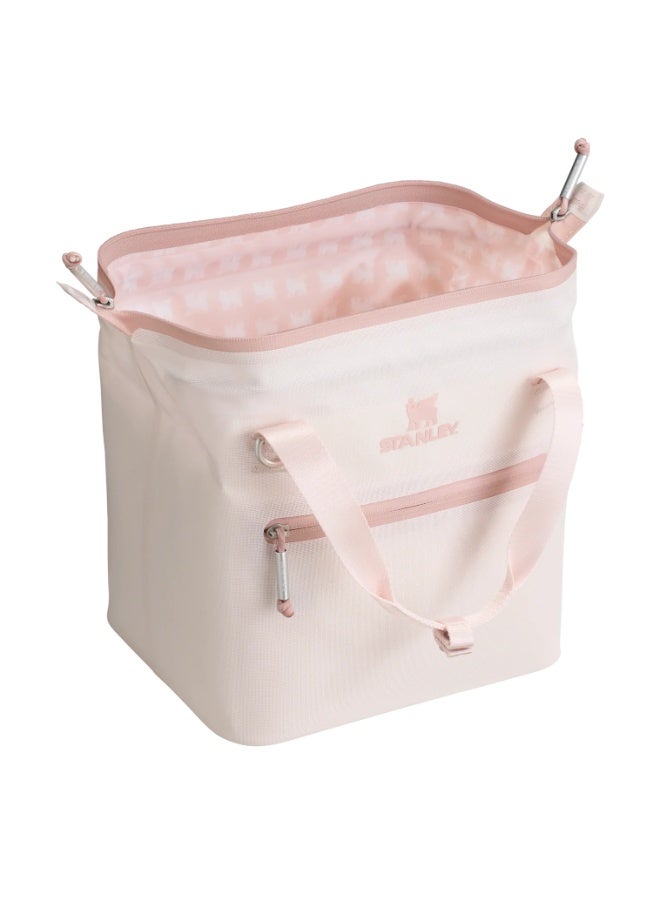 Stanley All Day Julienne Mini Cooler Bag 7.4 QT (10 Can) | Compact Soft Cooler for Picnics, Beach, Hiking & Daily Commute | 12H Cooling Performance with Leak-Proof Winged Bear Liner | Unique Doctor’s Bag Hinge-Top Design | Recycled Polyester | Adjustable Strap, Front Zip Pocket, Lightweight 0.41 kg | Portable Insulated Lunch Tote for Snacks, Meals, Drinks & Outdoor Adventures - Image 3