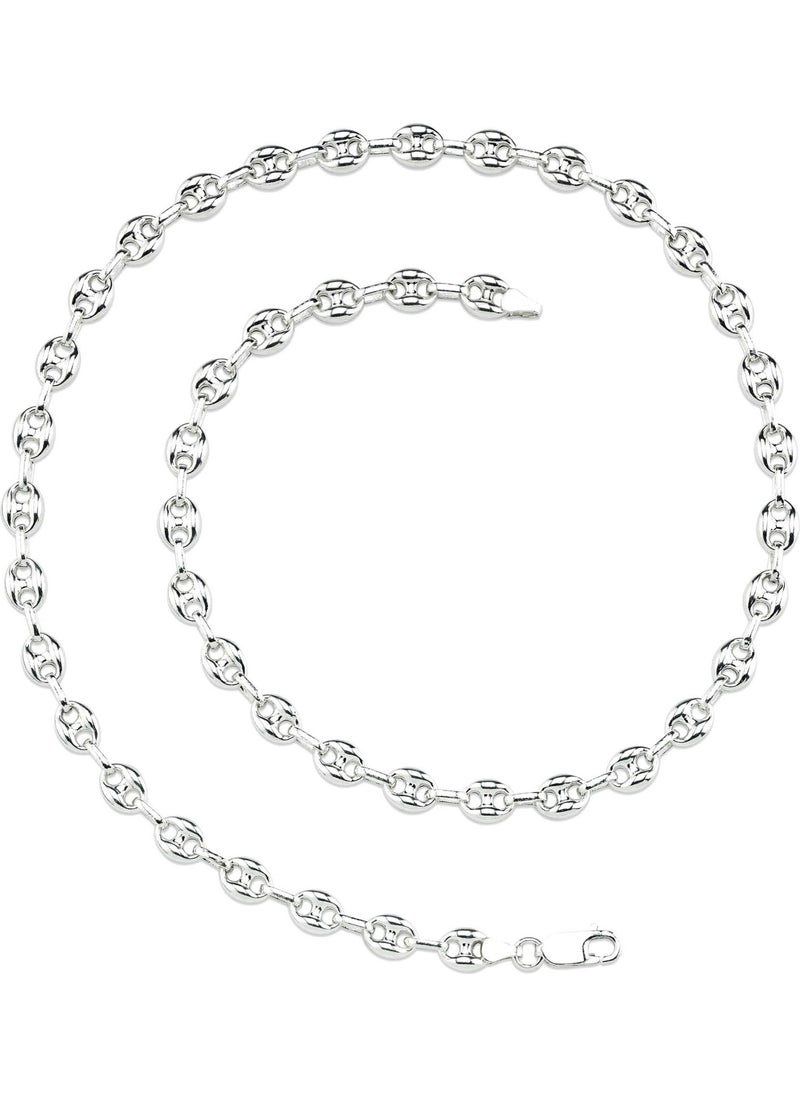 Takı Dükkanı Jewelry Shop Silver Sailor Men's Necklace Chain 55CM 24GR msn17  - Image 1