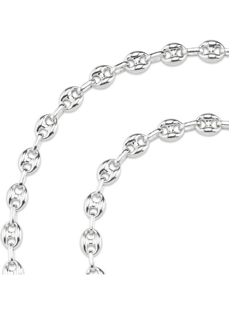Takı Dükkanı Jewelry Shop Silver Sailor Men's Necklace Chain 55CM 24GR msn17  - Image 2