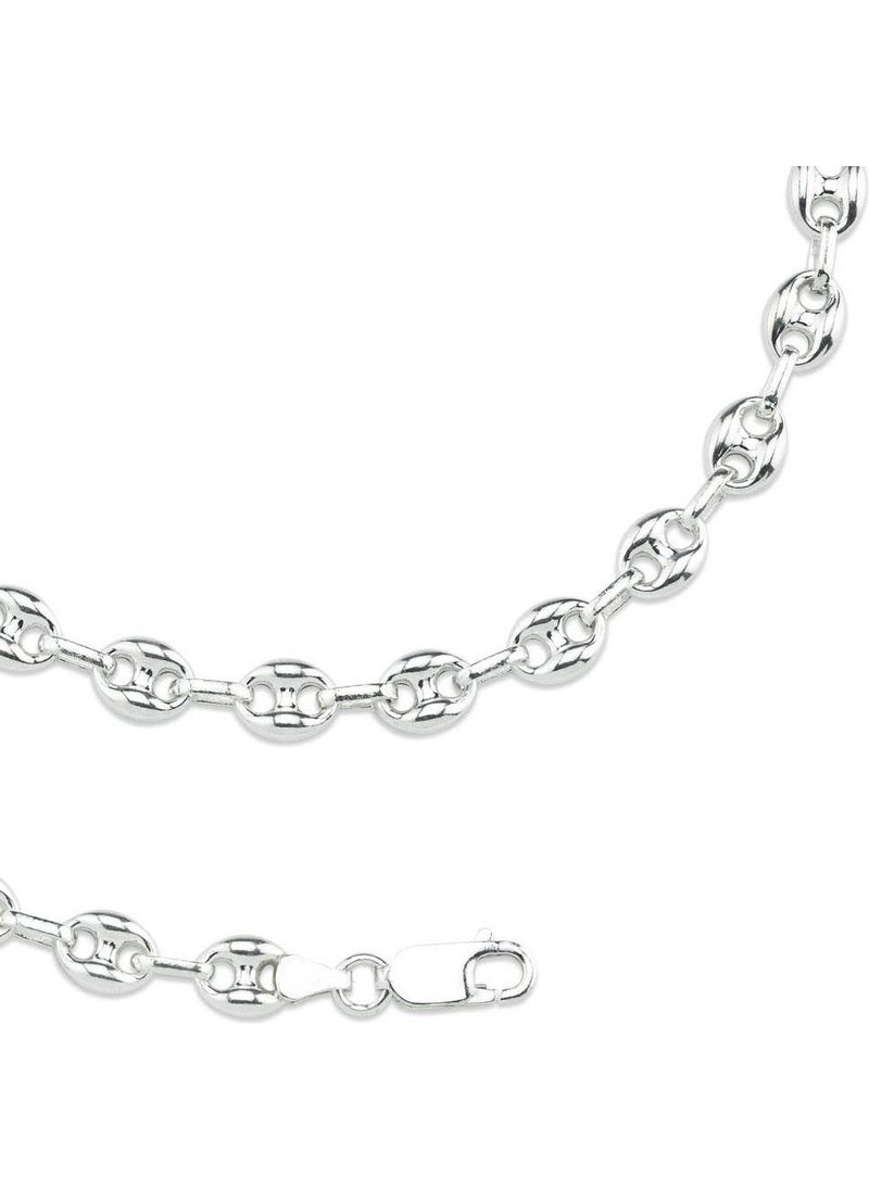Takı Dükkanı Jewelry Shop Silver Sailor Men's Necklace Chain 55CM 24GR msn17  - Image 3