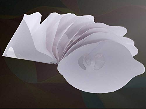 ANDES 200PCS Paper Paint Strainers with 100 m Filter Tips and 1 PCS Stretch Silicone Funnel, Cone Shaped Nylon Mesh Funnel W/Hooks - Image 4