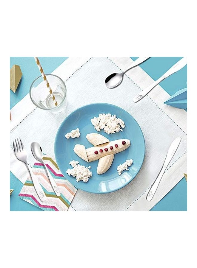NIBEMINENT 6-Piece Stainless Steel Spoon And Fork Set  - Image 3