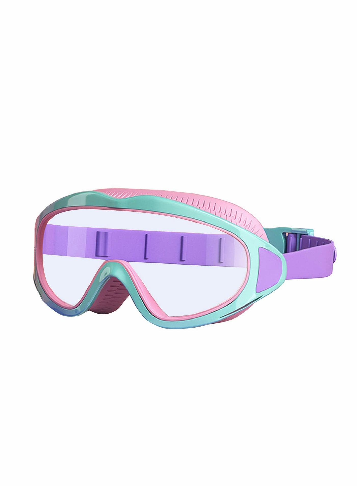 Kids Swimming Goggles, Swimming Goggles Kids Boys Girls 4-12 Years, Large Lens Anti Fog Watertight Comfortable Swim Goggles for Kids Children