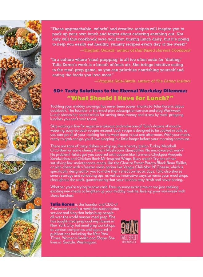 The Workweek Lunch Cookbook Easy Delicious Meals To Meal Prep Pack And Take On The Go  - Image 2