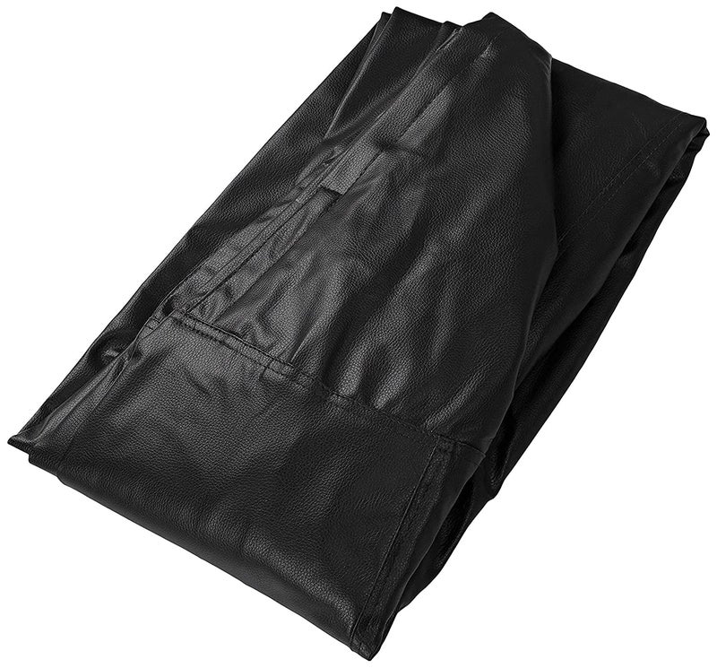 caddyFull Leather Bean Bag Without Beans | Leatherette Bean Bag Cover for Indoor Living Room Gamer (Black) - Image 5