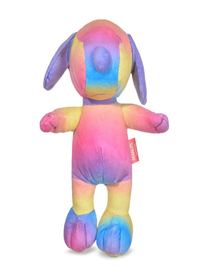 Peanuts Love Snoopy Rainbow Squeaker Pet Toy - Cute, Stuffed, Squeaky Toys for Dogs, Officially Licensed Products for Pets, 9 Inch - Image 1