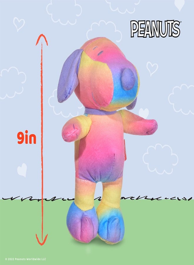 Peanuts Love Snoopy Rainbow Squeaker Pet Toy - Cute, Stuffed, Squeaky Toys for Dogs, Officially Licensed Products for Pets, 9 Inch - Image 4