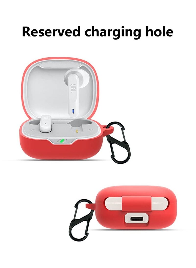 سيليكون حالة متوافق مع موجة جي بي إل 300TWS صدمة مقاومة الصفر سيليكون حالة مع هوك خاتم ( الأحمر ) - Image 2