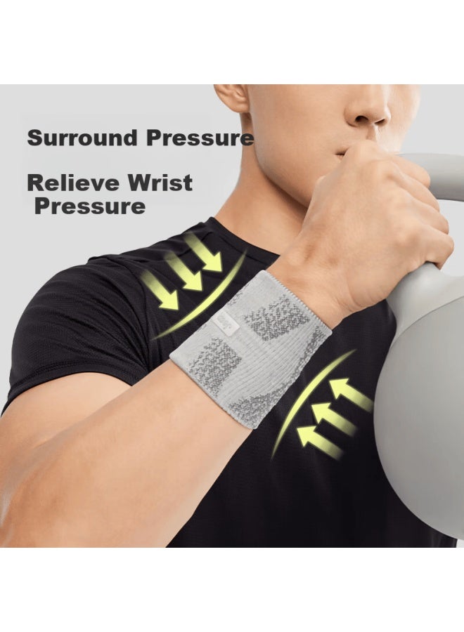 Jeep Sports Wristband Men Fitness Basketball Wrist Support Women Thin Wrist Brace Green One Size - Image 3