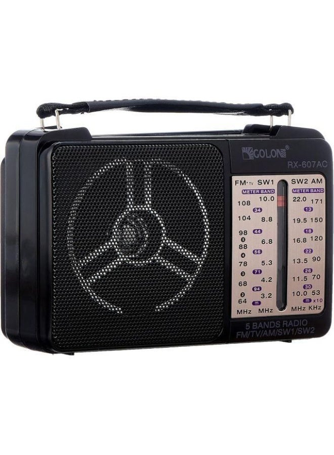 Golon 4-Band Radio – Dual Power (Electric & Battery) - Image 1