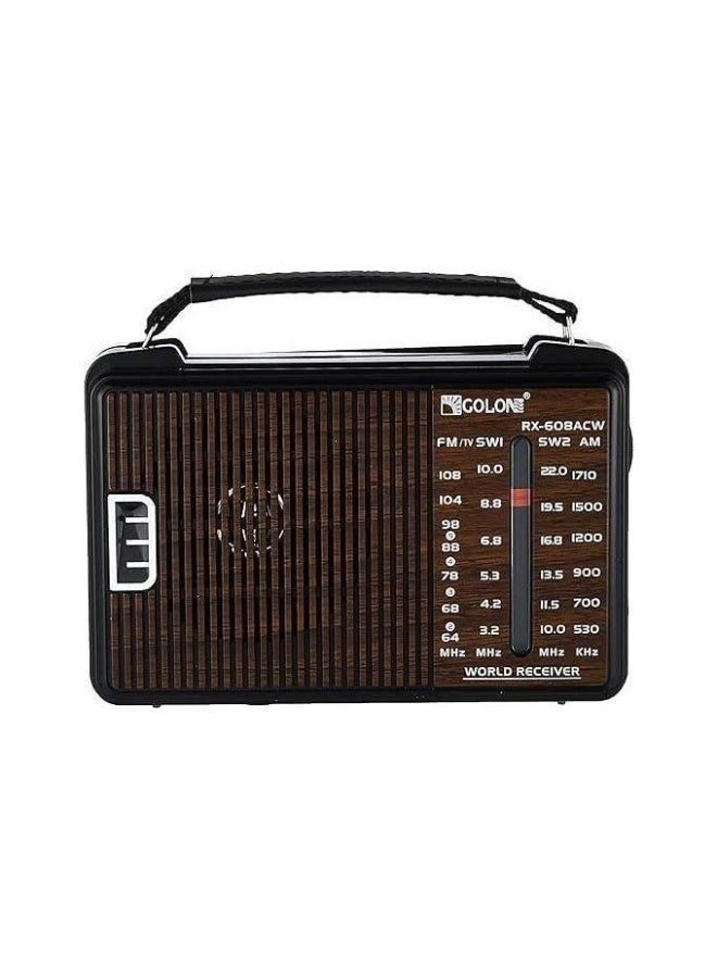 Golon 4-Band Radio – Dual Power (Electric & Battery) - Image 2