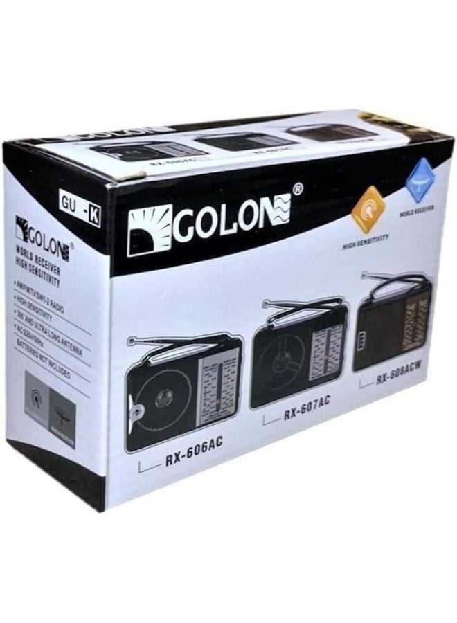 Golon 4-Band Radio – Dual Power (Electric & Battery) - Image 4