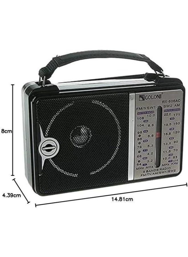 Golon 4-Band Radio – Dual Power (Electric & Battery) - Image 3