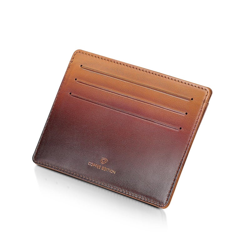 SHEAFFER طقم هدايا 100 9374 إصدار القهوة قلم حبر جاف مع تفاصيل بني ملكي PVD وحامل بطاقات ائتمان - بني مطفي | اسم مخصص منقوش على القلم فقط - Image 5