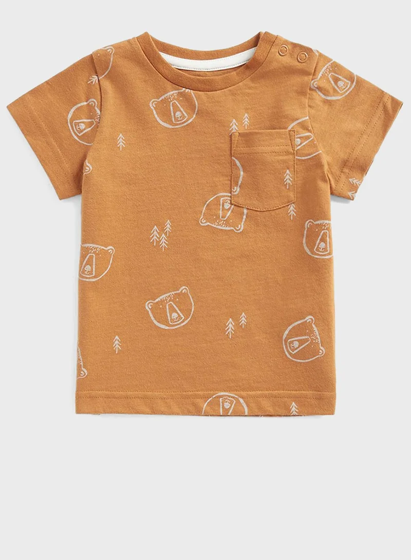 مذركير Infant 5 Pack Assorted T-Shirt