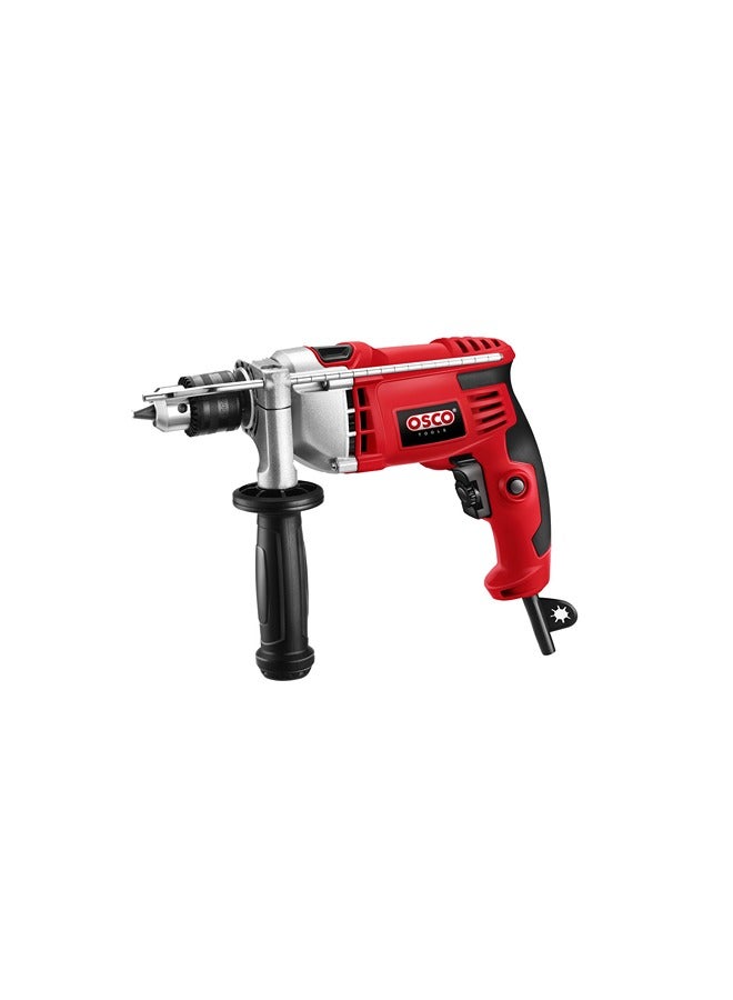 OSCO-TOOLS Osco 850W Impact Drill with 13mm Chuck & Carrying Case – Professional Electric Drill for Wood, Metal, and Concrete Drilling - Image 1