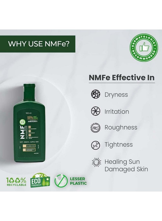 NMFe Moisturising Lotion 100ml | Natural Moisturising Factors Quick Absorbing, Non Greasy and Easily Spreadable | Recommended by Skincare Experts | Use Twice Daily Suitable for All Skin Types - Image 4