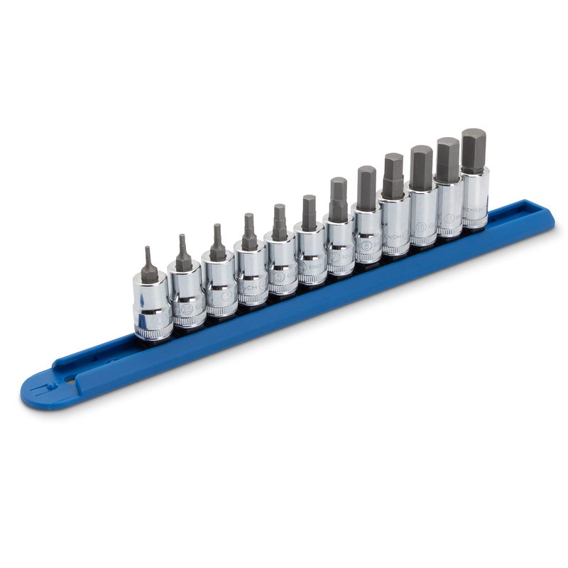 GEARWRENCH 12 Pc. 3/8" Drive Hex Bit Socket Set, Metric - 80580 - Image 1