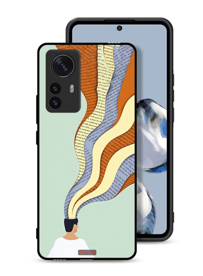 Tolwak Xiaomi 12 Pro Protective Case Cover Data In Mind Art - Image 1