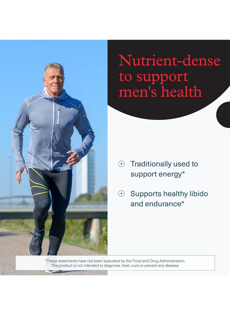 youtheory - Men MACA - Healthy Libido + Endurance, 120 Veg Caps, Dietary Supplement - Image 1