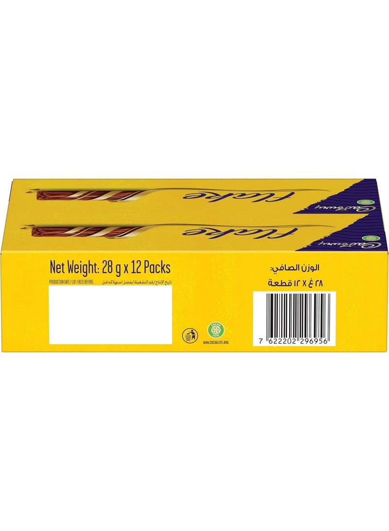كادبوري لوح شوكولاتة كادبوري فليك الأصلي، 12 × 28 غرام - Image 2