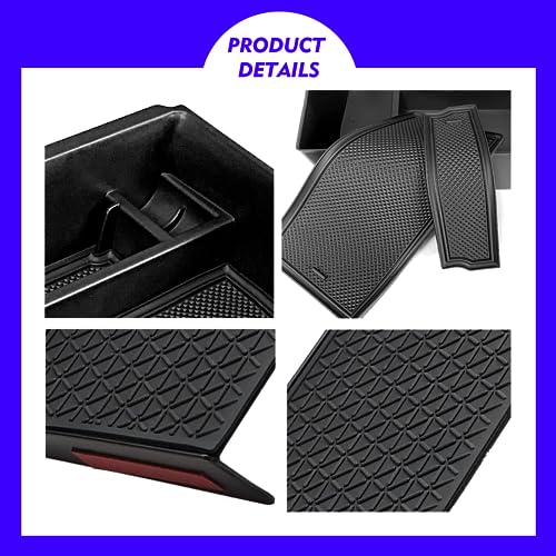 XXCIWP 2PCS 2024 2025 2026 Honda CR-V CRV Hybrid Accessories Center Console Organizer Tray for 2025 2024 2023 Honda CR-V (Hybrid) Console Organizer 2024 CRV Console Armrest Tray 2025 CR-V Storage Box - Image 5