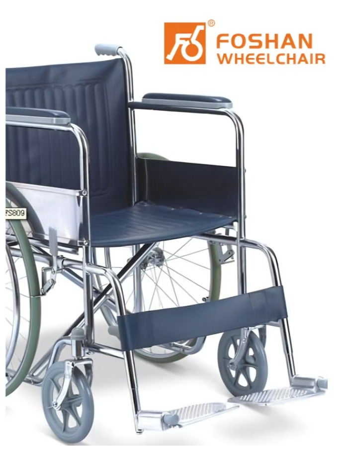 فوشان كرسي متحرك قابل للطي 18” مقاس 46 سم - Image 1