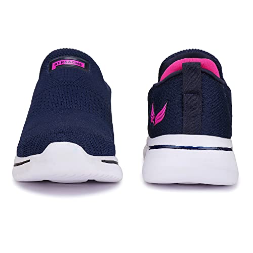 BERSACHE Premium Sports,Gym, Tranding Stylish Running Shoes For Women Blue,7 UK - Image 3