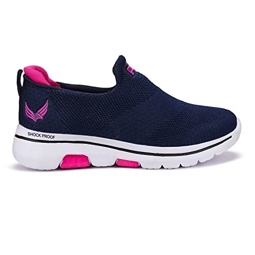 BERSACHE Premium Sports,Gym, Tranding Stylish Running Shoes For Women Blue,7 UK - Image 4