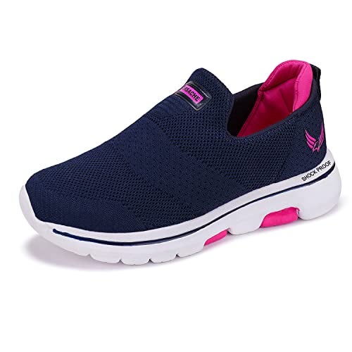 BERSACHE Premium Sports,Gym, Tranding Stylish Running Shoes For Women Blue,7 UK - Image 5