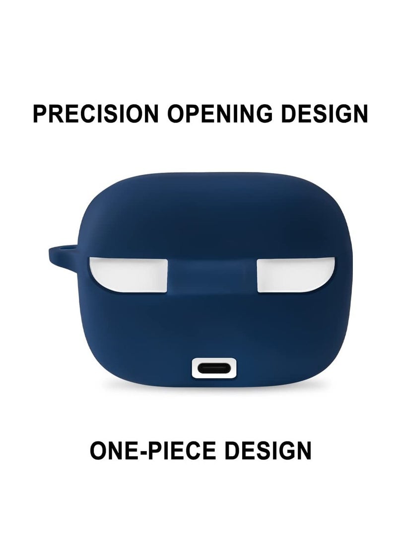 Silicone Case Compatible with JBL Tune 230 NC TWS / T230NC - Case Protective Cover for Headphones (Blue)